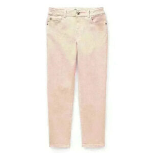 Thereabouts Girls Adjustable Waist Straight Leg Jean - Color: Crystal Rose